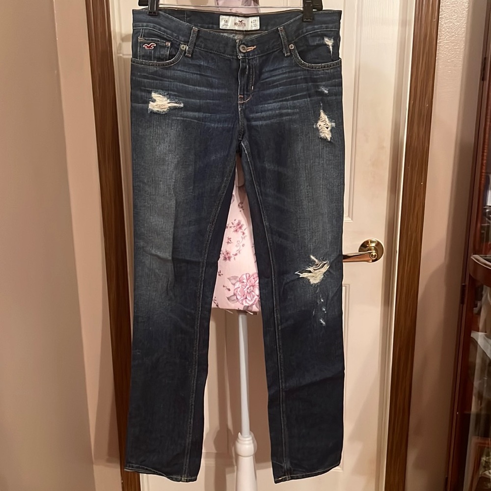 Womens Hollister 27x33 - 5R Distressed Jeans